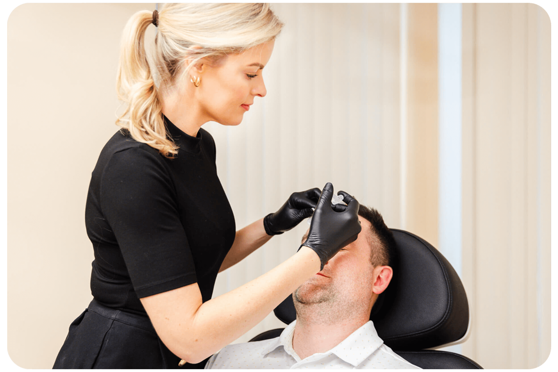 PRF hair treatment by Lindsey Ramsey