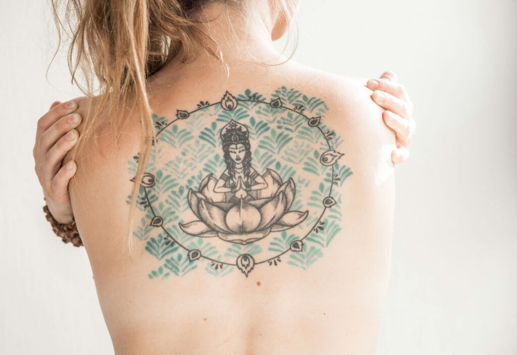 Tattoo on back