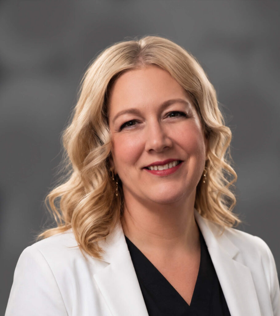 Female provider in a whitecoat